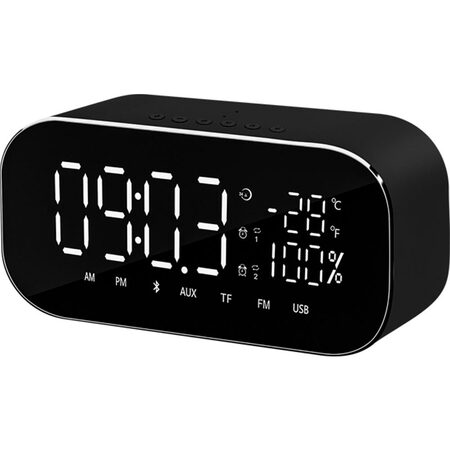 AKAI ABTS-S2 BK Rádio budík s BT