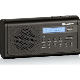 Roadstar TRA-300D+/BK radiopřijmač DAB+/FM,LCD