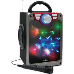 Reproduktor AKAI, CEU-7300BT, přenosný, Bluetooth, FM, USB, mikrofon