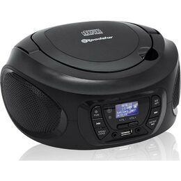 Přehrávač Roadstar, CDR-375D+/BK, přenosný, CD-R/RW, autostop, digitální tuner