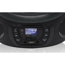 Přehrávač Roadstar, CDR-375D+/BK, přenosný, CD-R/RW, autostop, digitální tuner