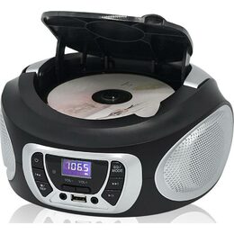 Přehrávač Roadstar, CDR-365U/SL, přenosný, CD/MP3, rádio PLL, USB, AUX IN, CD,
