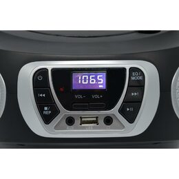 Přehrávač Roadstar, CDR-365U/SL, přenosný, CD/MP3, rádio PLL, USB, AUX IN, CD,