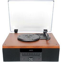 Gramofon AKAI, ATT-14BT, CD přehrávač, Bluetooth 5.0, displej, FM, USB, AUX IN,