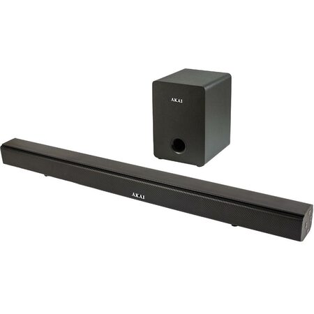 Soundbar AKAI, ASB-6WSW, Bluetooth, LED displej, dálkové ovládání, 70 W RMS