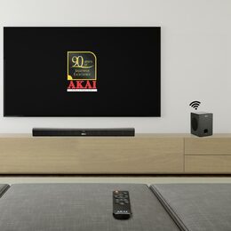 Soundbar AKAI, ASB-6WSW, Bluetooth, LED displej, dálkové ovládání, 70 W RMS