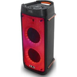 Reproduktor AKAI, Party box 810, přenosný, bluetooth, FM rádio, LED displej,
fu