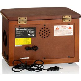 Rádio Roadstar, HRA-1500UEMP, retro, AM/FM, CD/MP3, dálkové ovládání, 2x2,5 W
R