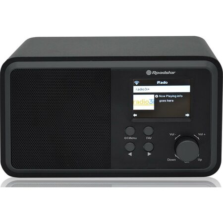 Rádio Roadstar, IR-390D+BT/BK, Wi-Fi, Bluetooth, dálkové ovládání, 1x3 W RMS,
b