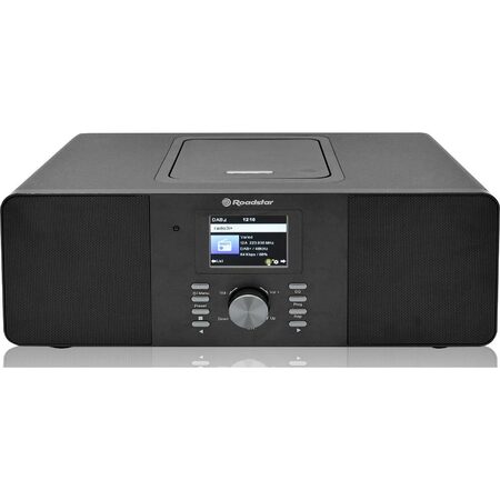 Rádio Roadstar, IR-540D+BT BK, Bluetooth, Wi-Fi, barevný 2,8" LCD displej, 2 x
