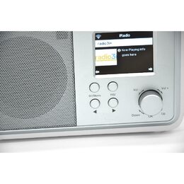 Rádio Roadstar, IR-390D+BT/WH, Wi-Fi, Bluetooth, dálkové ovládání, barva bílá