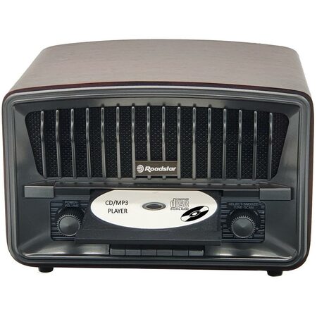 Rádio Roadstar, HRA-270CD+BT, vintage styl, DAB+/DAB/RDS, CD/MP3, Bluetooth, 2 x