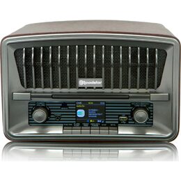 Rádio Roadstar, HRA-270CD+BT, vintage styl, DAB+/DAB/RDS, CD/MP3, Bluetooth, 2 x
