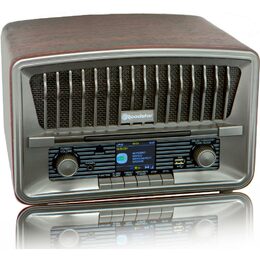 Rádio Roadstar, HRA-270CD+BT, vintage styl, DAB+/DAB/RDS, CD/MP3, Bluetooth, 2 x