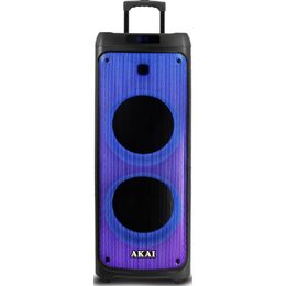 Reproduktor AKAI, Party speaker 1010, přenosný, Bluetooth, LED displej, 100 W
R