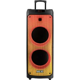 Reproduktor AKAI, Party speaker 1010, přenosný, Bluetooth, LED displej, 100 W
R