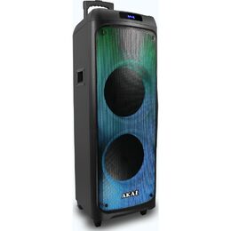 Reproduktor AKAI, Party speaker 1010, přenosný, Bluetooth, LED displej, 100 W
R