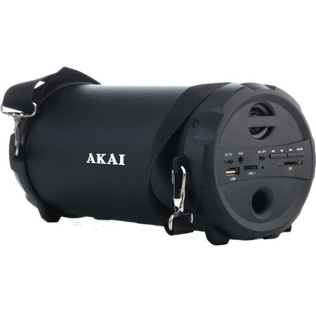 Reproduktor AKAI, ABTS-12C, přenosný, Bluetooth, FM rádio, USB vstup, 10 W RMS