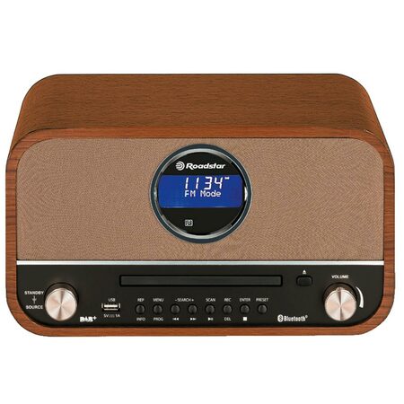 Rádio Roadstar, HRA-1782NBT, retro, CD/MP3 přehrávač, FM RDS, bluetooth, LCD
di