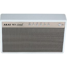 Reproduktor AKAI, M3 SOUL, white, Bluetooth, 2 x USB, 20 W RMS