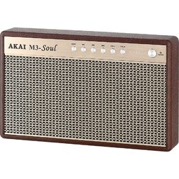 Reproduktor AKAI, M3 SOUL, Coffe, přenosný, Bluetooth, 2 x USB, 20 W RMS