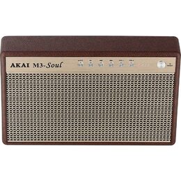 Reproduktor AKAI, M3 SOUL, Coffe, přenosný, Bluetooth, 2 x USB, 20 W RMS