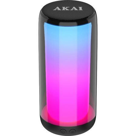 Reproduktor AKAI, CS2 Glow, Bluetooth, mikrofon, hands free, AUX, 1 x 10 W