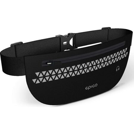 Pouzdro na telefon typu ledvinka Epico Running Pouch 6.5" černé