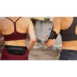 Pouzdro na telefon typu ledvinka Epico Running Pouch 6.5" černé