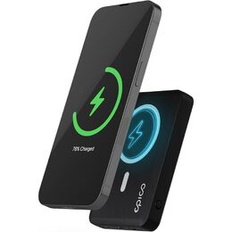 Bezdrátová power banka Epico 5000mAh magnetic černá