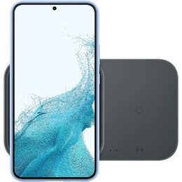 Bezdrátová duální nabíječka Samsung 15W, bez kabelu v balení EP-P5400BBEGEU čern