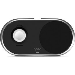 Bezdrátová nabíječka Epico pro Apple Watch a iPhone černá