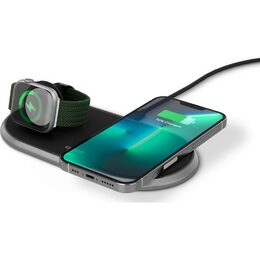 Bezdrátová nabíječka Epico pro Apple Watch a iPhone černá