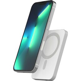 Bezdrátová power banka Epico 5000mAh magnetic stříbrná