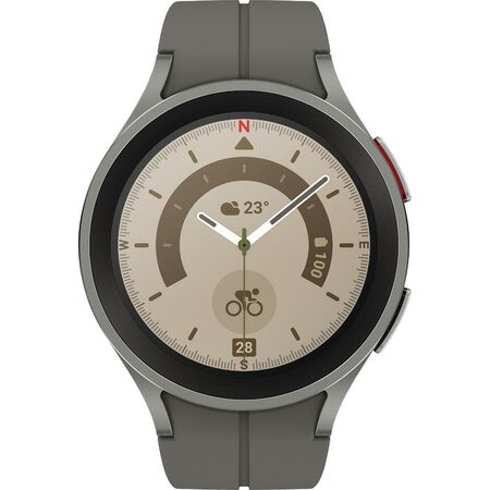 Hodinky Samsung Galaxy Watch5 PRO 45 mm SM-R920NZTAEUE šedé