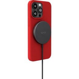 Bezdrátová hliníková nabíječka Epico s podporou uchycení MagSafe šedá