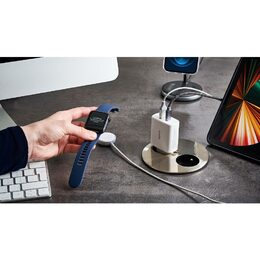 Datový kabel Epico USB-C na Lightning 60W 1,2m šedý