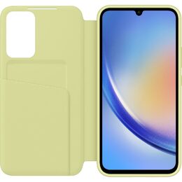 Flipové pouzdro Smart View pro Samsung Galaxy A34 EF-ZA346CGEGWW lime