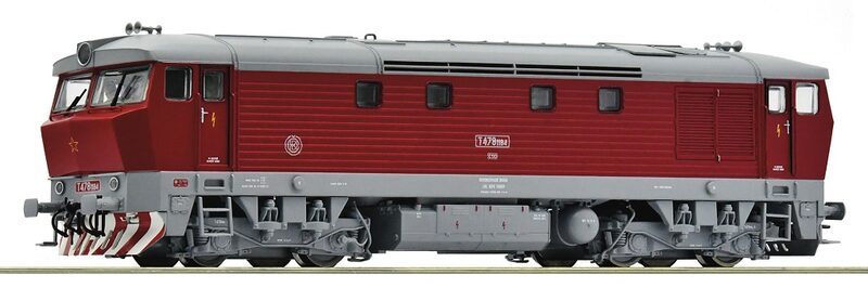 Roco Dieselová lokomotiva T 478 1184 Bardotka ČSD - 7300028