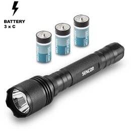 SLL 113 Svítilna 5W T6 3XC ALU SENCOR