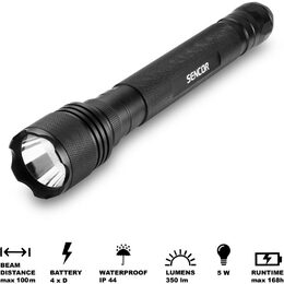 SLL 115 Svítilna 5W T6 4XD ALU SENCOR