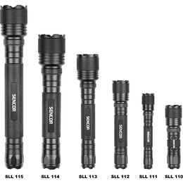 SLL 115 Svítilna 5W T6 4XD ALU SENCOR
