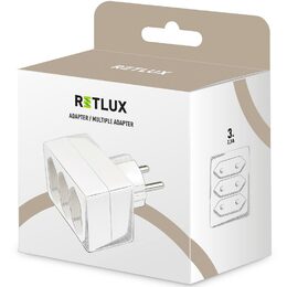 RPC 60 rozbočka 3x 2,5A/250V bílá RETLUX