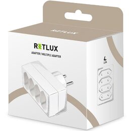 RPC 61 rozbočka 4x 2,5A/250V bílá RETLUX
