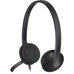 Headset Logitech H340 USB - černý (981000475)