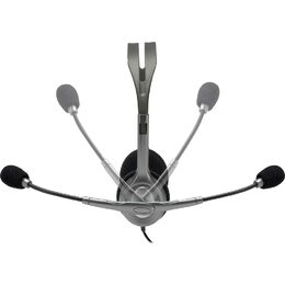 Headset Logitech H111 - šedý (981000593)