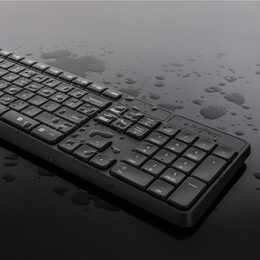 Klávesnice s myší Logitech Wireless Combo MK235, CZ - šedá (920007933)