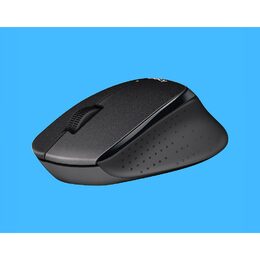 Myš Logitech Wireless Mouse M330 Silent Plus / optická / 3 tlačítka / 1000dpi - černá (910004909)