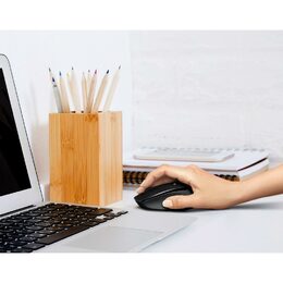 Myš Logitech Wireless Mouse M330 Silent Plus / optická / 3 tlačítka / 1000dpi - černá (910004909)