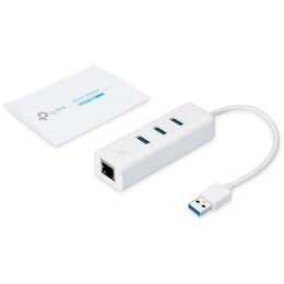 Síťová karta TP-Link UE330 USB 3.0/RJ45 + 3x USB 3.0